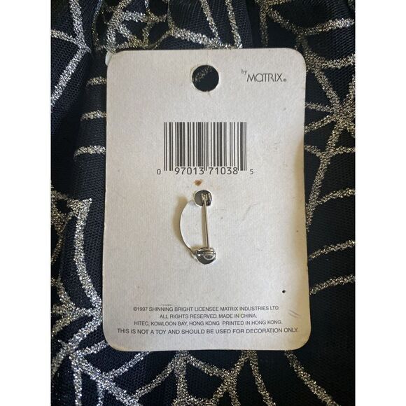 Halloween Vintage 1997 CVS Boo Party HALLOWEEN LAPELPIN 586891 Bear Wizard Witch - Picture 2 of 4